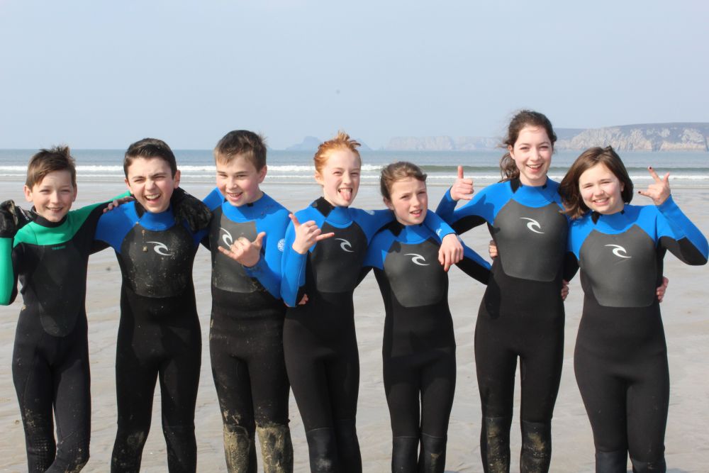 Rencontre Départementale De Surf à Crozon