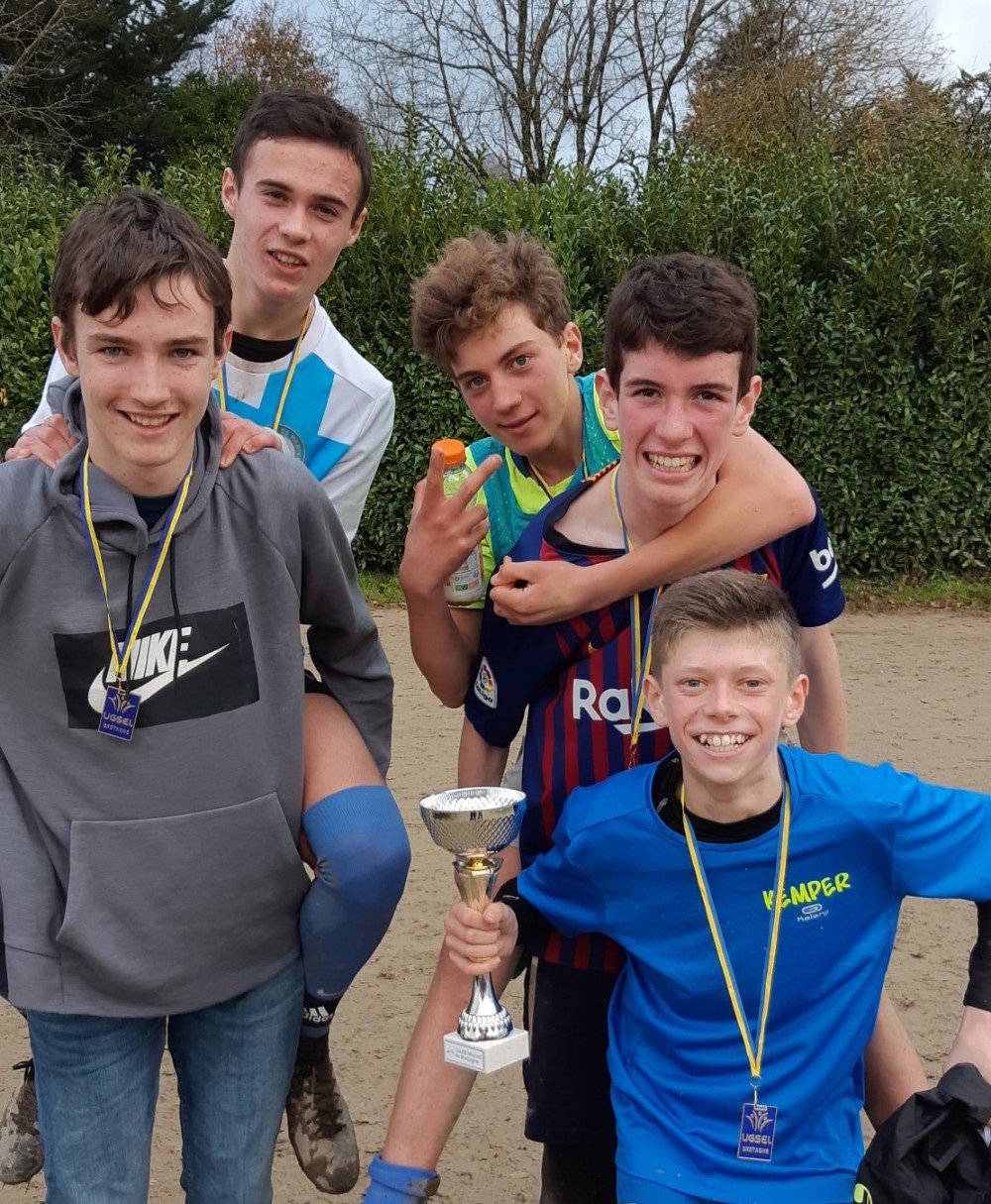 NOS CHAMPIONS DE BRETAGNE DE CROSS A FLERS (compétition Nationale)