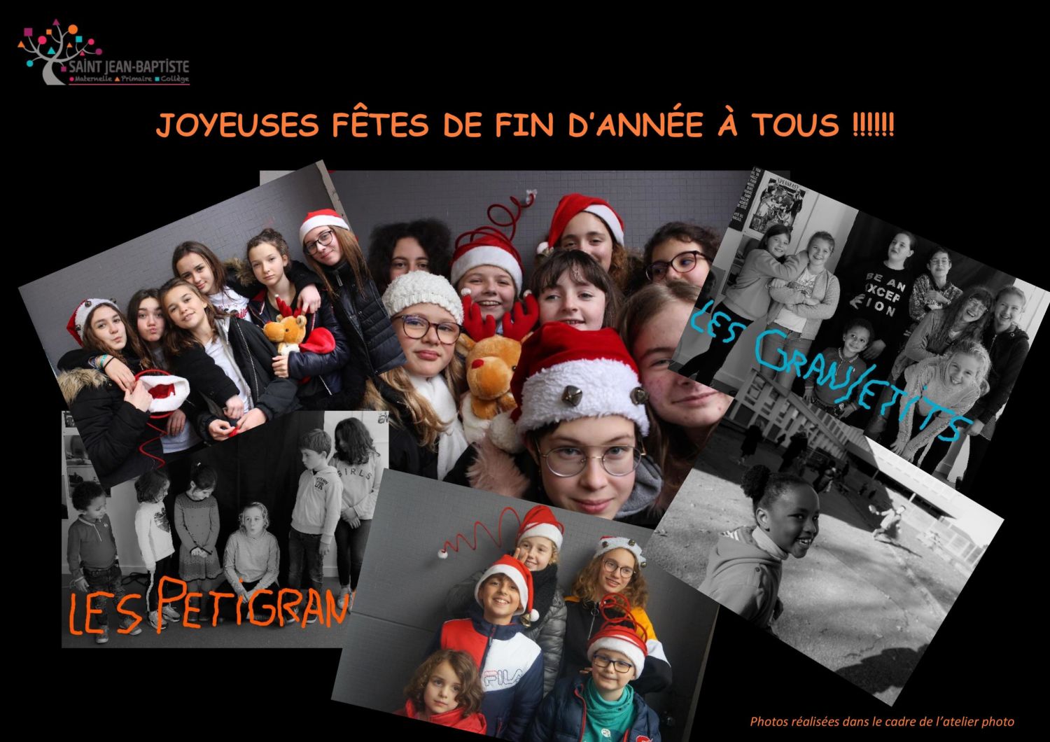 JOYEUSES FÊTES DE FIN D’ANNÉE