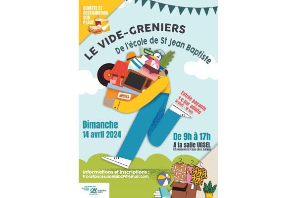 Vide-greniers – Dimanche 14 Avril