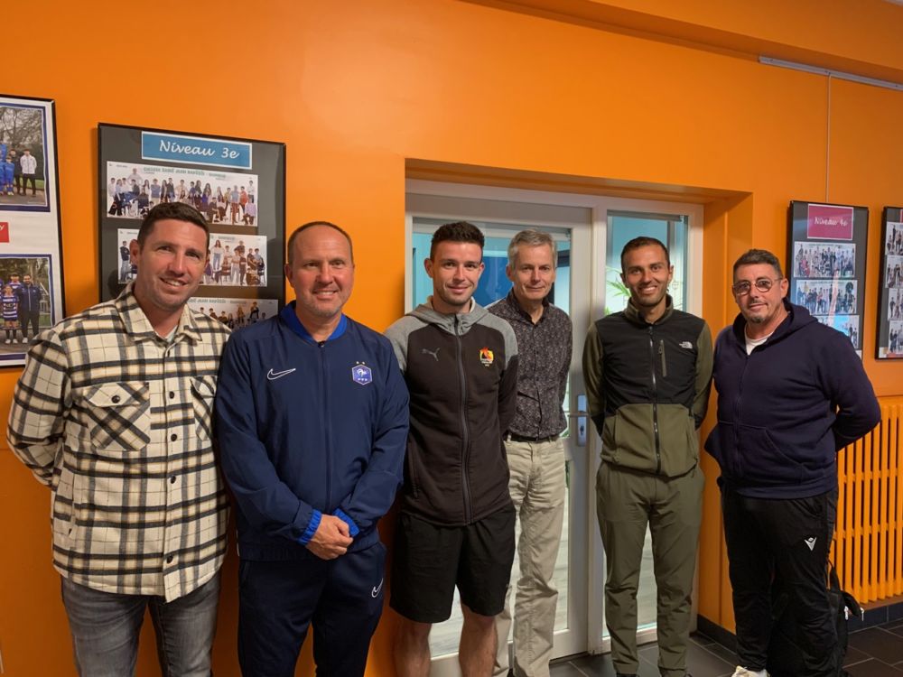 La Rentrée De La Section Sportive FOOT Du Collège